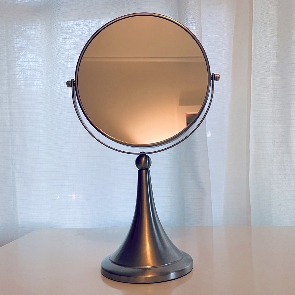 Vanity Mirror💄Nickle Finish